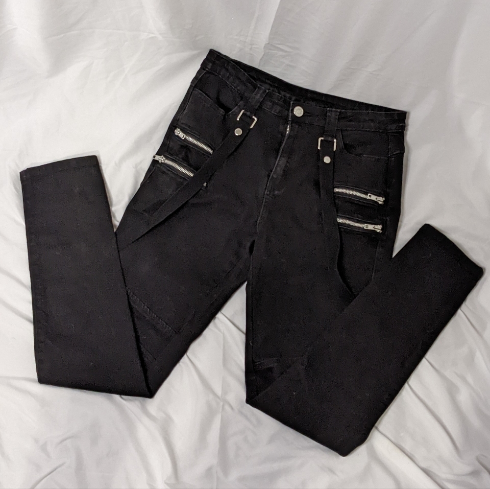 Killstar Strappy Jeans